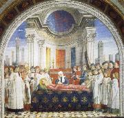 GHIRLANDAIO, Domenico, Entombment of St.Fina